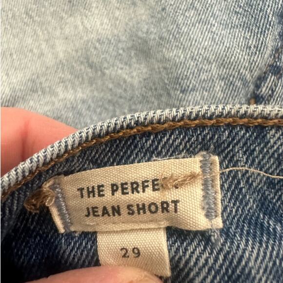 Madewell The Perfect Jean Shorts TENCEL™ Denim Edition Size 29 - Picture 4 of 10